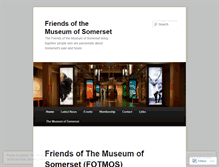 Tablet Screenshot of friendsofthemuseumofsomerset.com